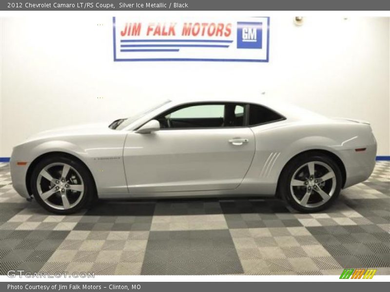 Silver Ice Metallic / Black 2012 Chevrolet Camaro LT/RS Coupe