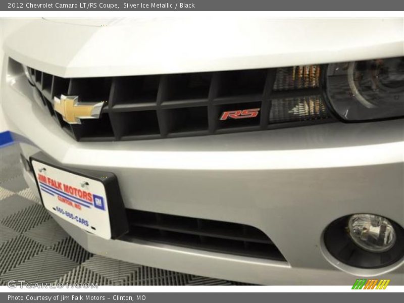 Silver Ice Metallic / Black 2012 Chevrolet Camaro LT/RS Coupe