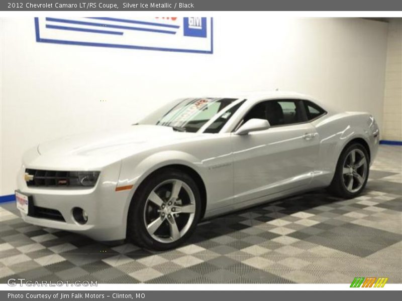 Silver Ice Metallic / Black 2012 Chevrolet Camaro LT/RS Coupe