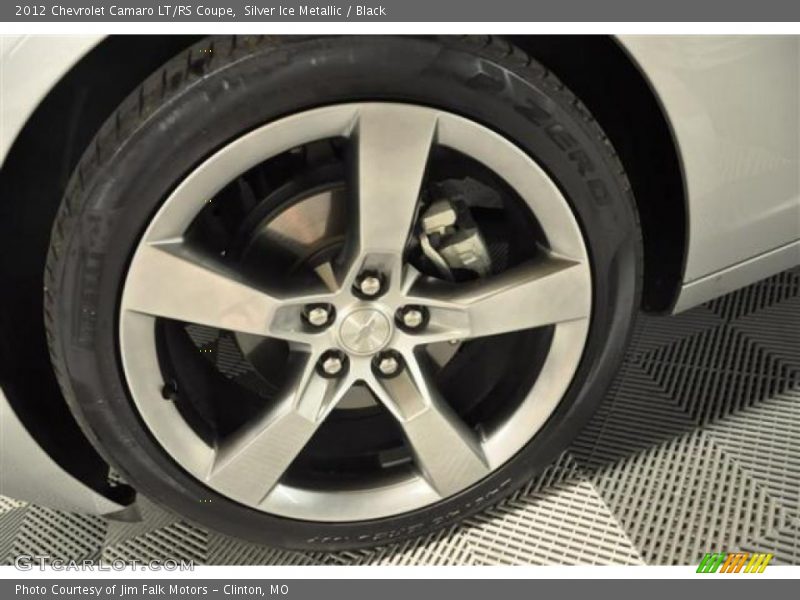 Silver Ice Metallic / Black 2012 Chevrolet Camaro LT/RS Coupe