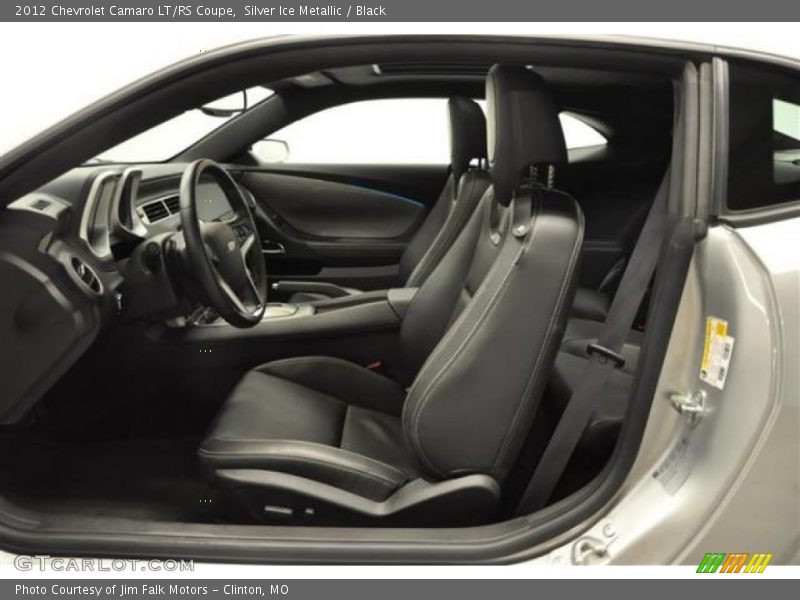 Silver Ice Metallic / Black 2012 Chevrolet Camaro LT/RS Coupe