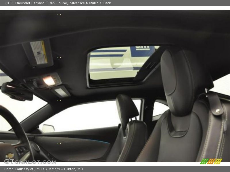 Silver Ice Metallic / Black 2012 Chevrolet Camaro LT/RS Coupe