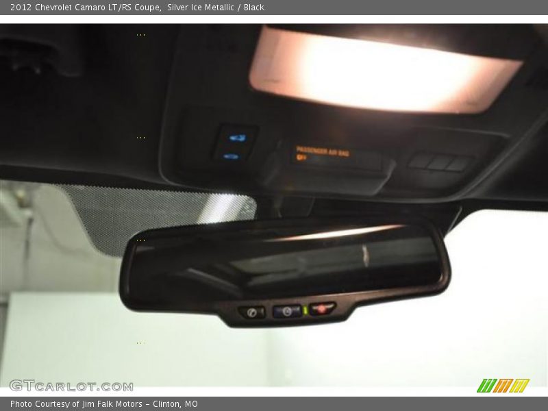 Silver Ice Metallic / Black 2012 Chevrolet Camaro LT/RS Coupe