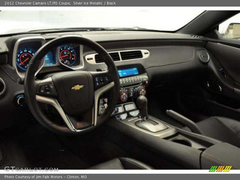 Silver Ice Metallic / Black 2012 Chevrolet Camaro LT/RS Coupe