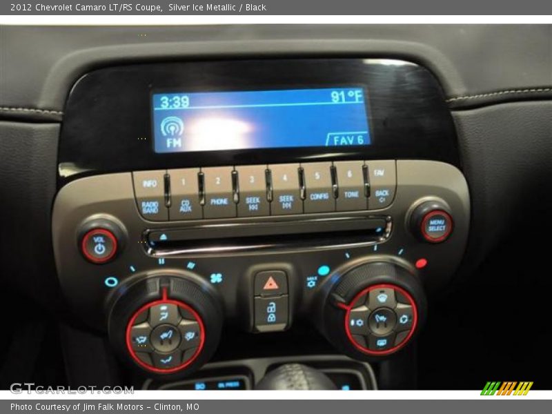 Silver Ice Metallic / Black 2012 Chevrolet Camaro LT/RS Coupe