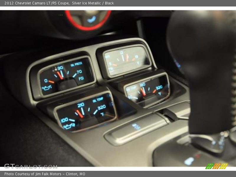 Silver Ice Metallic / Black 2012 Chevrolet Camaro LT/RS Coupe