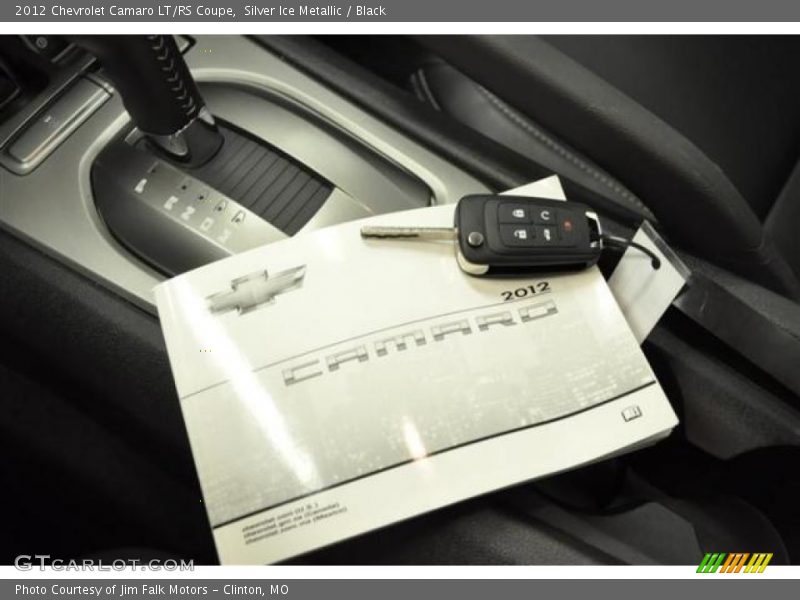 Silver Ice Metallic / Black 2012 Chevrolet Camaro LT/RS Coupe