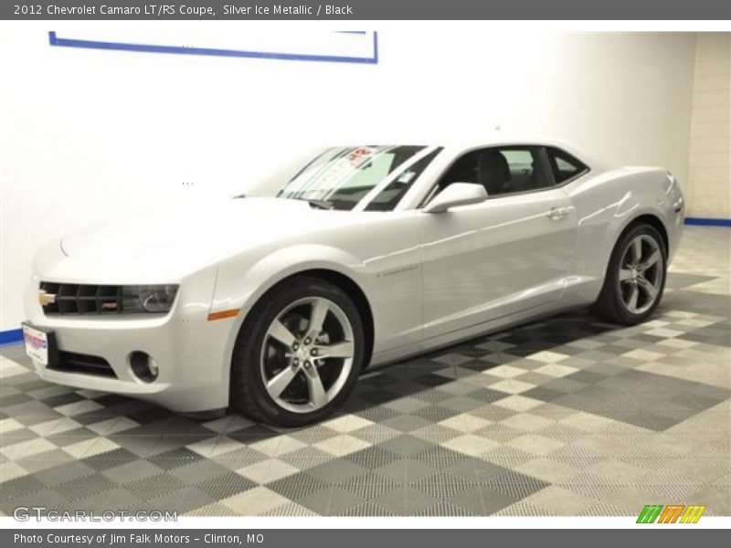 Silver Ice Metallic / Black 2012 Chevrolet Camaro LT/RS Coupe