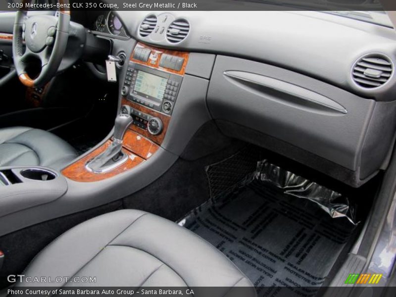  2009 CLK 350 Coupe Black Interior