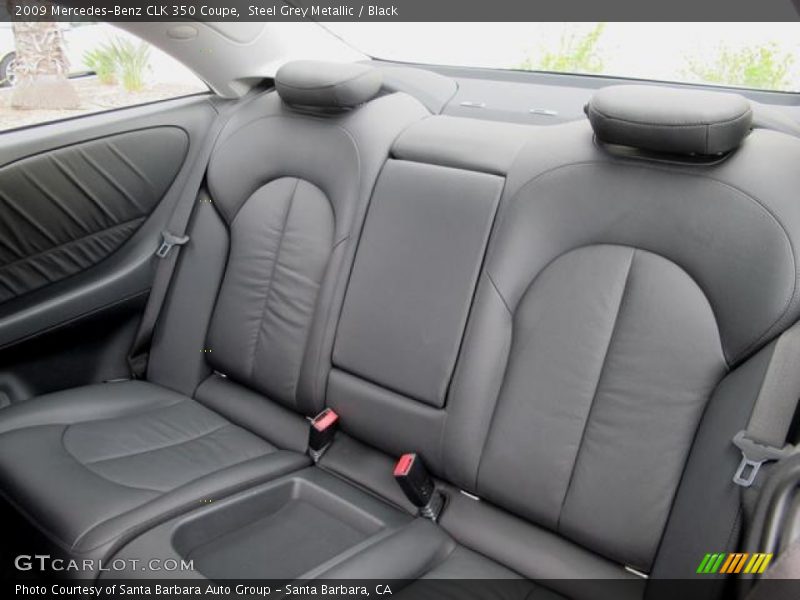 Rear Seat of 2009 CLK 350 Coupe