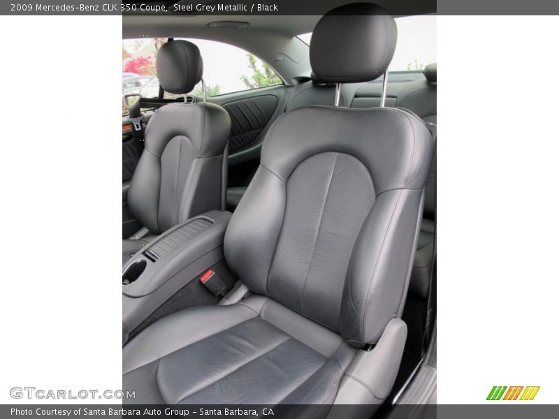 Front Seat of 2009 CLK 350 Coupe