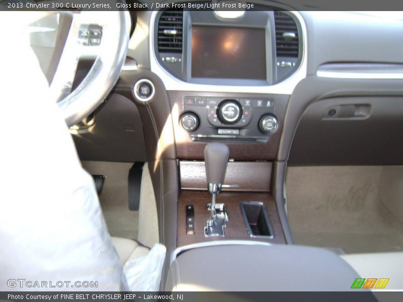 Gloss Black / Dark Frost Beige/Light Frost Beige 2013 Chrysler 300 C Luxury Series