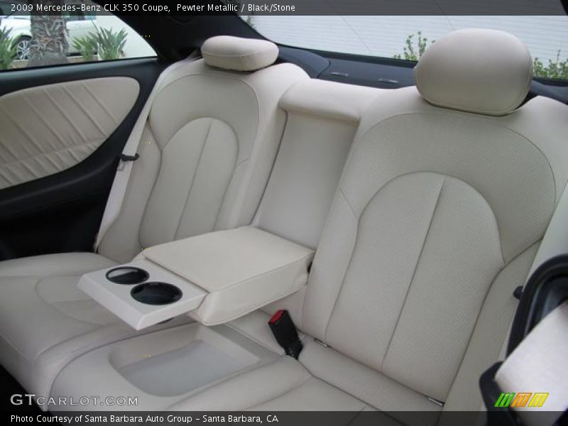  2009 CLK 350 Coupe Black/Stone Interior