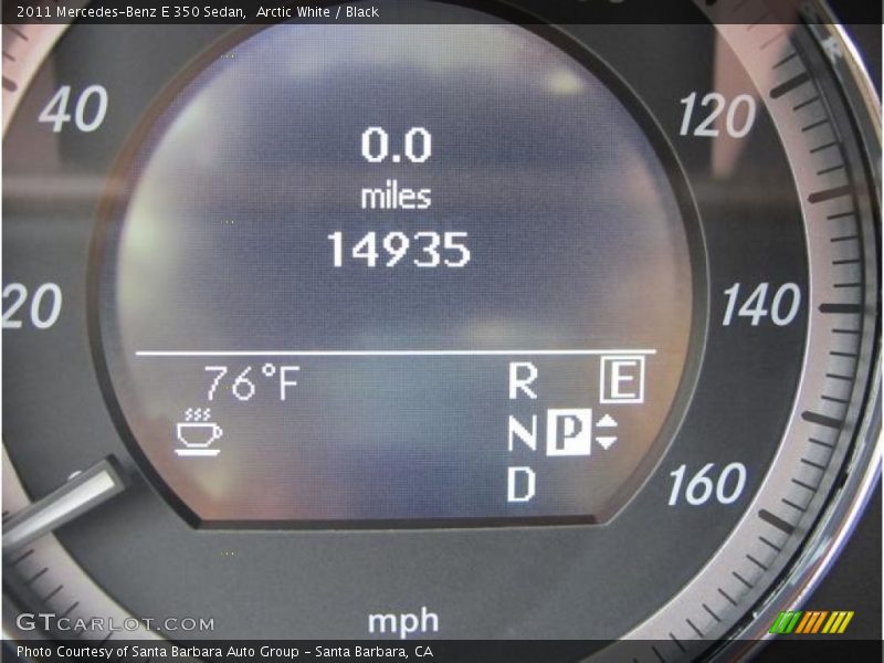 Arctic White / Black 2011 Mercedes-Benz E 350 Sedan
