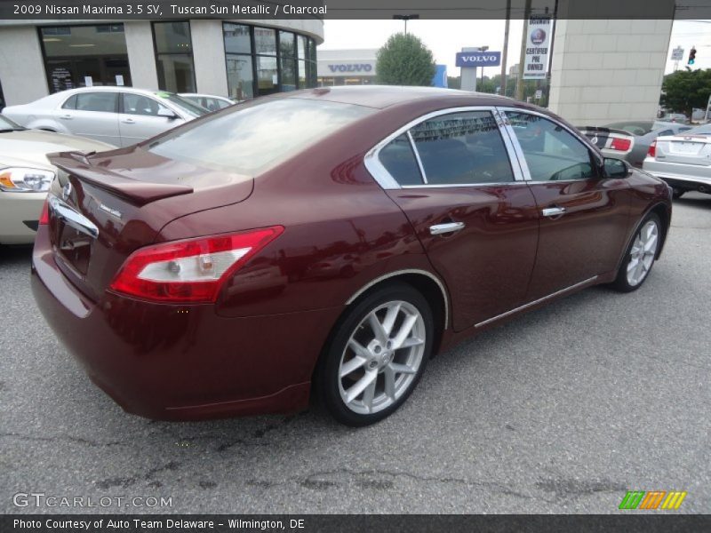 Tuscan Sun Metallic / Charcoal 2009 Nissan Maxima 3.5 SV