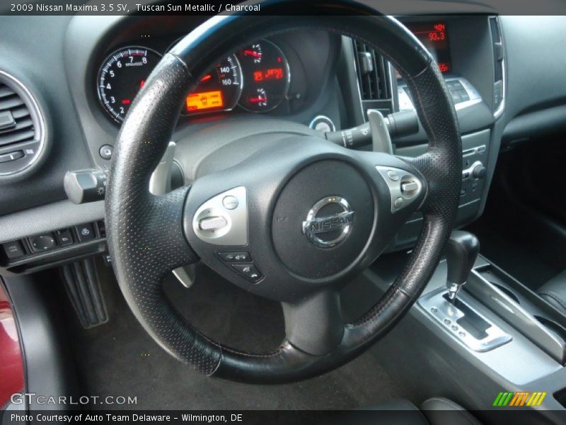 Tuscan Sun Metallic / Charcoal 2009 Nissan Maxima 3.5 SV