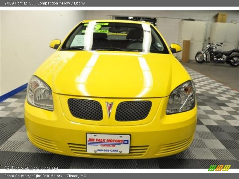 Competition Yellow / Ebony 2009 Pontiac G5