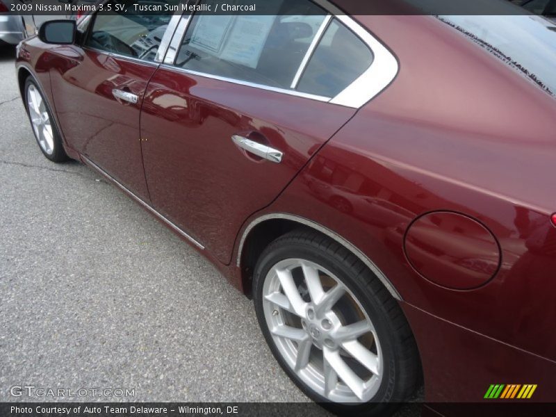 Tuscan Sun Metallic / Charcoal 2009 Nissan Maxima 3.5 SV