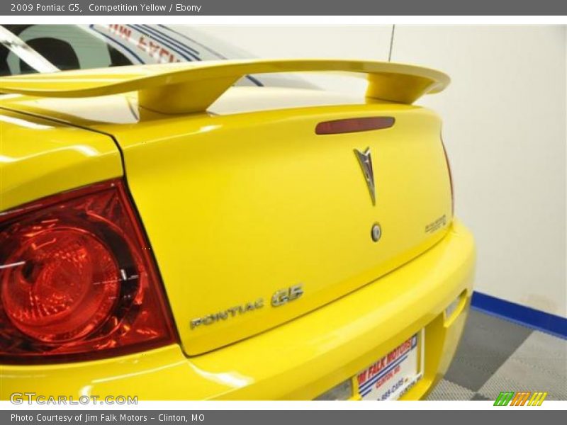 Competition Yellow / Ebony 2009 Pontiac G5