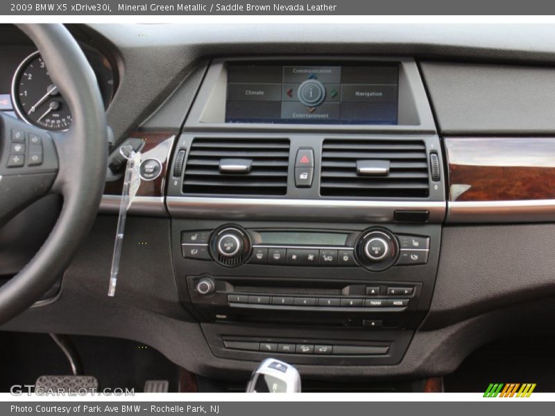 Mineral Green Metallic / Saddle Brown Nevada Leather 2009 BMW X5 xDrive30i