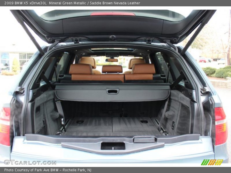Mineral Green Metallic / Saddle Brown Nevada Leather 2009 BMW X5 xDrive30i