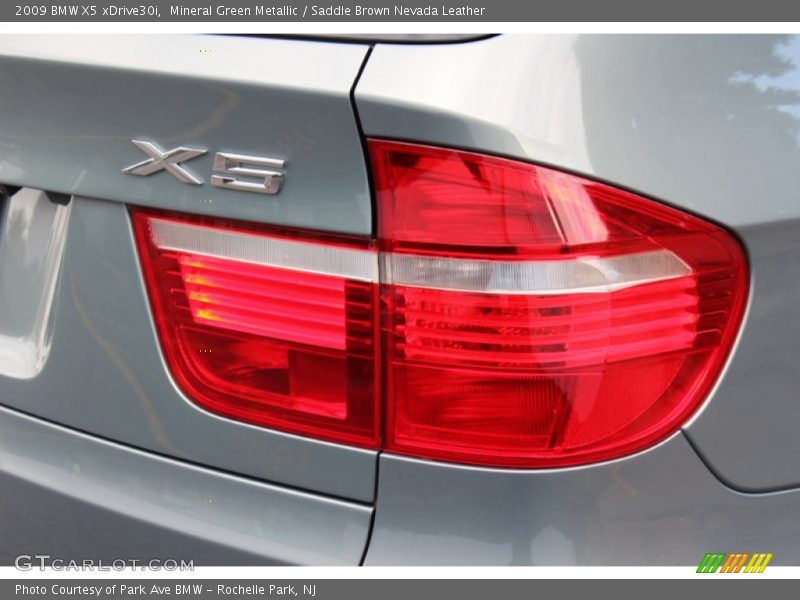 Mineral Green Metallic / Saddle Brown Nevada Leather 2009 BMW X5 xDrive30i