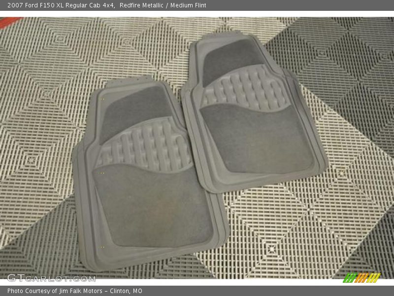 Redfire Metallic / Medium Flint 2007 Ford F150 XL Regular Cab 4x4