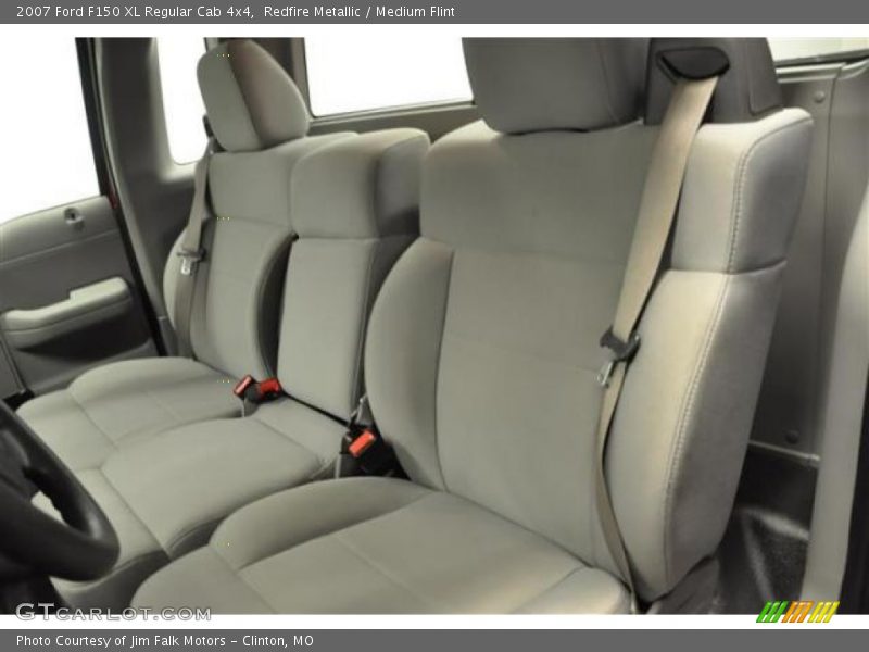 Redfire Metallic / Medium Flint 2007 Ford F150 XL Regular Cab 4x4