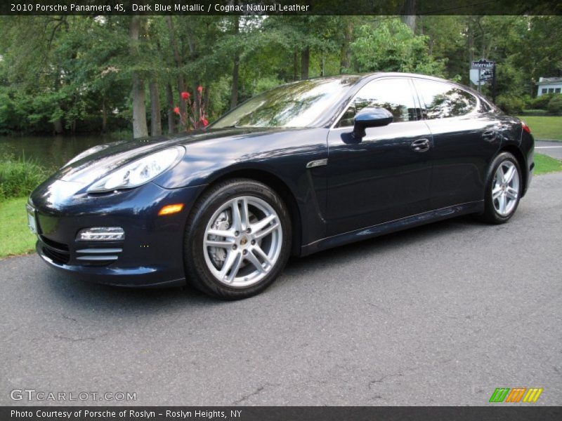 Front 3/4 View of 2010 Panamera 4S