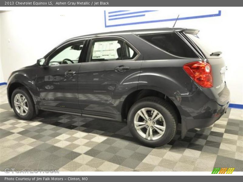 Ashen Gray Metallic / Jet Black 2013 Chevrolet Equinox LS