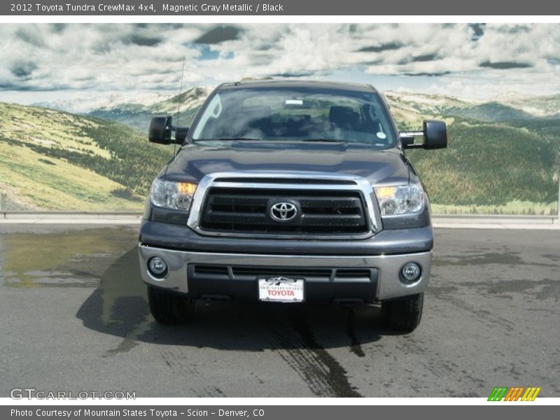 Magnetic Gray Metallic / Black 2012 Toyota Tundra CrewMax 4x4