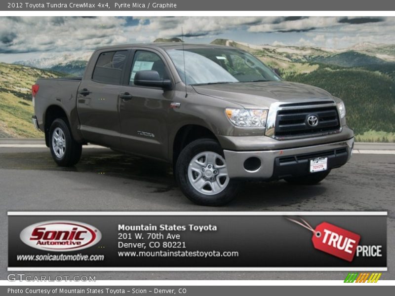 Pyrite Mica / Graphite 2012 Toyota Tundra CrewMax 4x4