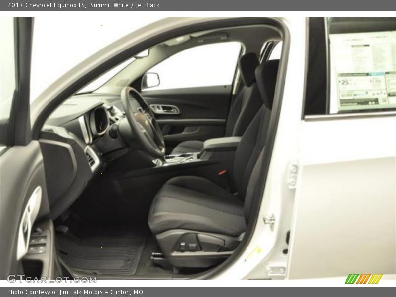 Summit White / Jet Black 2013 Chevrolet Equinox LS