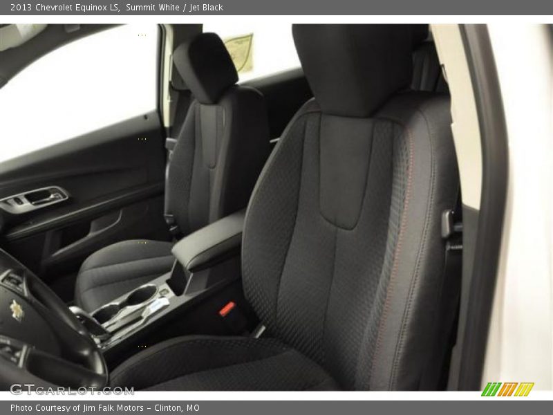 Summit White / Jet Black 2013 Chevrolet Equinox LS