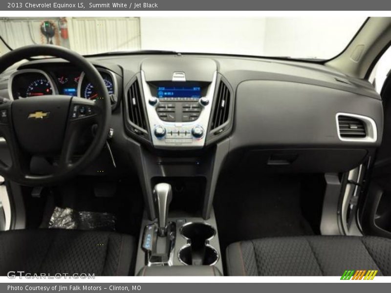Summit White / Jet Black 2013 Chevrolet Equinox LS