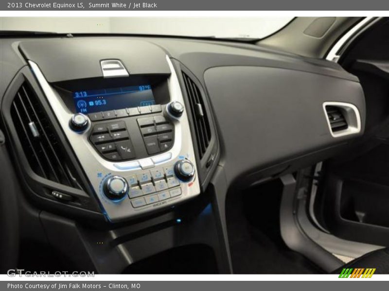 Summit White / Jet Black 2013 Chevrolet Equinox LS