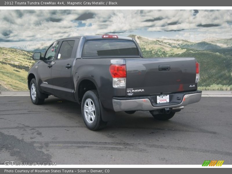 Magnetic Gray Metallic / Black 2012 Toyota Tundra CrewMax 4x4