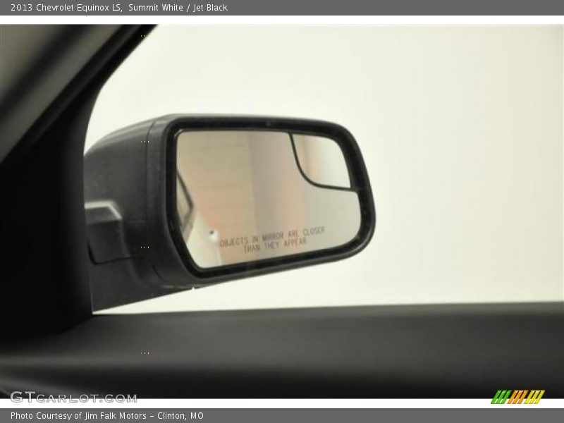 Summit White / Jet Black 2013 Chevrolet Equinox LS
