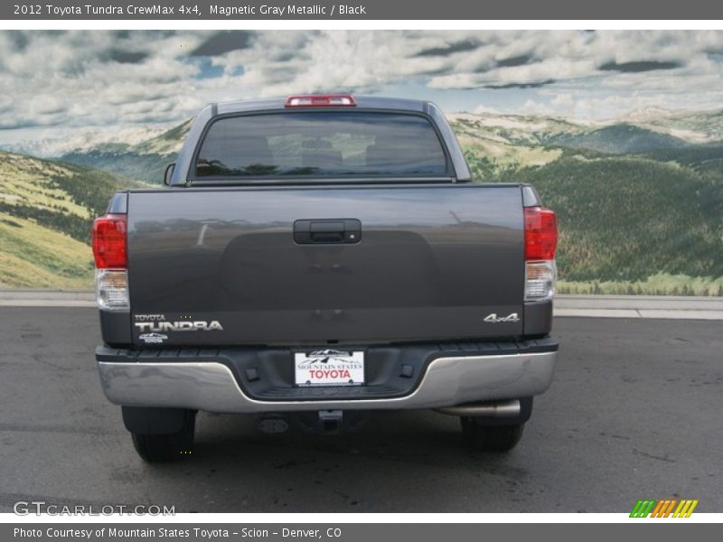 Magnetic Gray Metallic / Black 2012 Toyota Tundra CrewMax 4x4