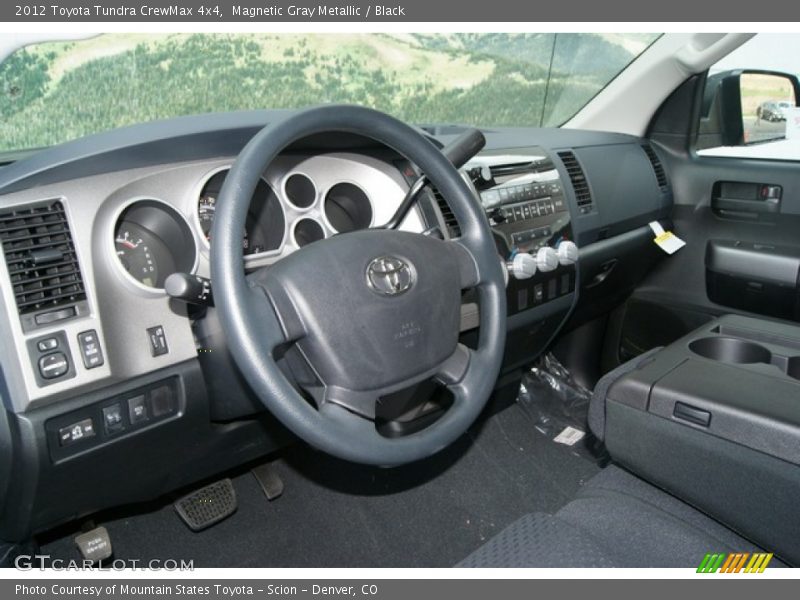 Magnetic Gray Metallic / Black 2012 Toyota Tundra CrewMax 4x4