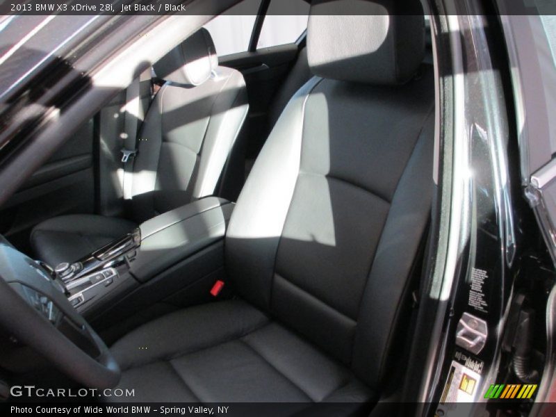 Jet Black / Black 2013 BMW X3 xDrive 28i