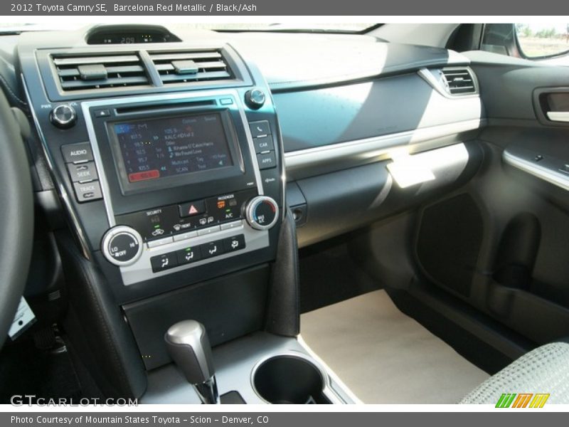 Barcelona Red Metallic / Black/Ash 2012 Toyota Camry SE