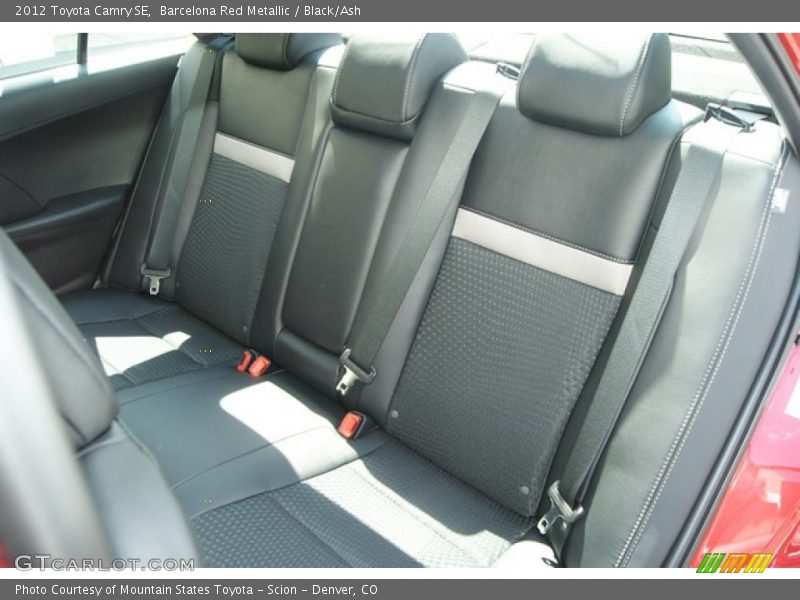 Barcelona Red Metallic / Black/Ash 2012 Toyota Camry SE
