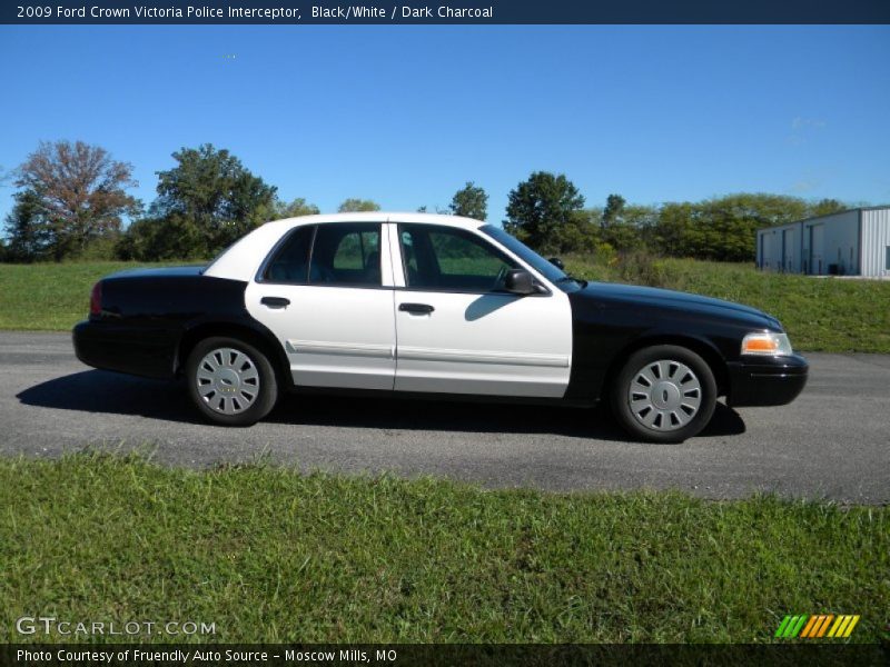  2009 Crown Victoria Police Interceptor Black/White