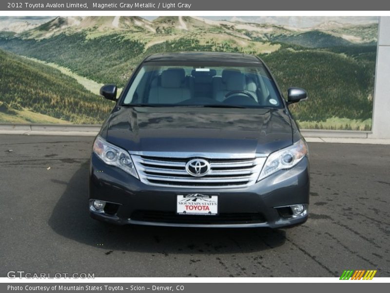 Magnetic Gray Metallic / Light Gray 2012 Toyota Avalon Limited