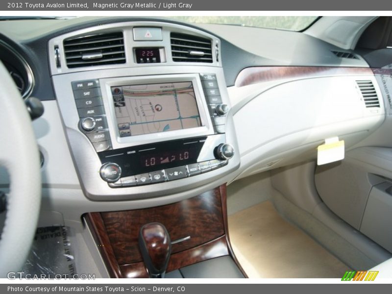 Magnetic Gray Metallic / Light Gray 2012 Toyota Avalon Limited