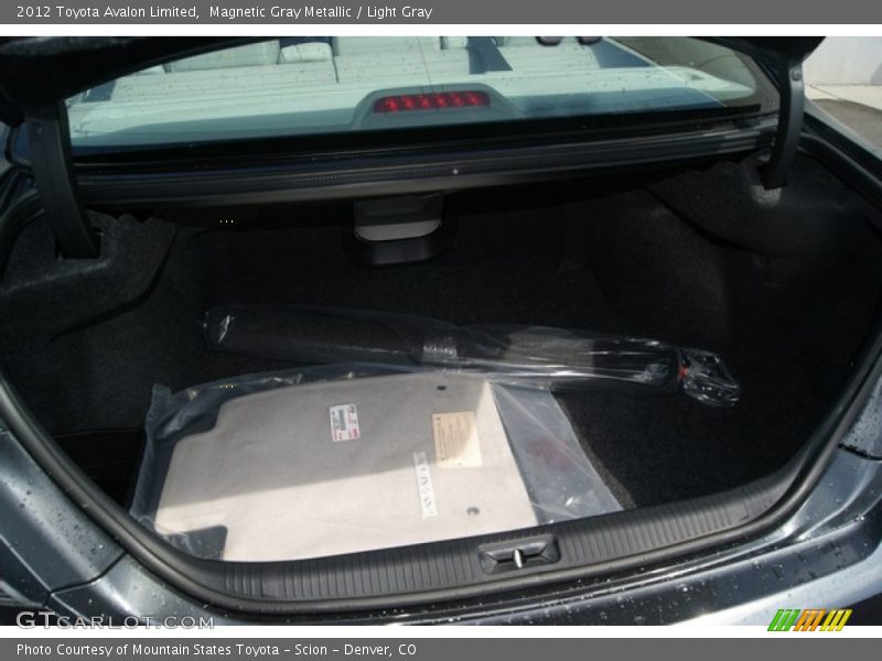 Magnetic Gray Metallic / Light Gray 2012 Toyota Avalon Limited
