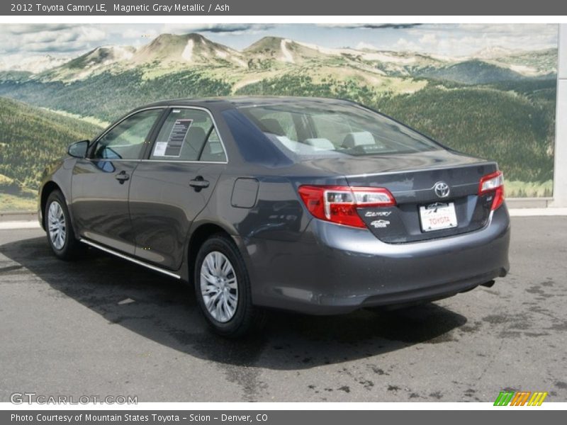 Magnetic Gray Metallic / Ash 2012 Toyota Camry LE