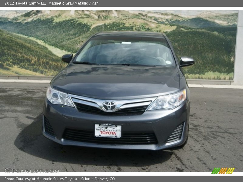 Magnetic Gray Metallic / Ash 2012 Toyota Camry LE
