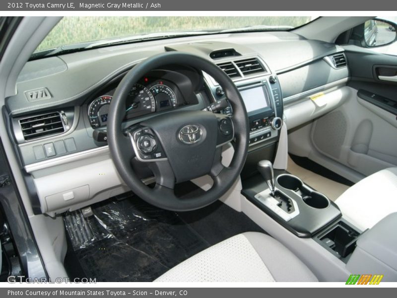 Magnetic Gray Metallic / Ash 2012 Toyota Camry LE
